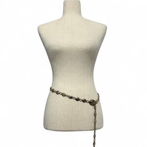 Elegant Gold Chain Belt